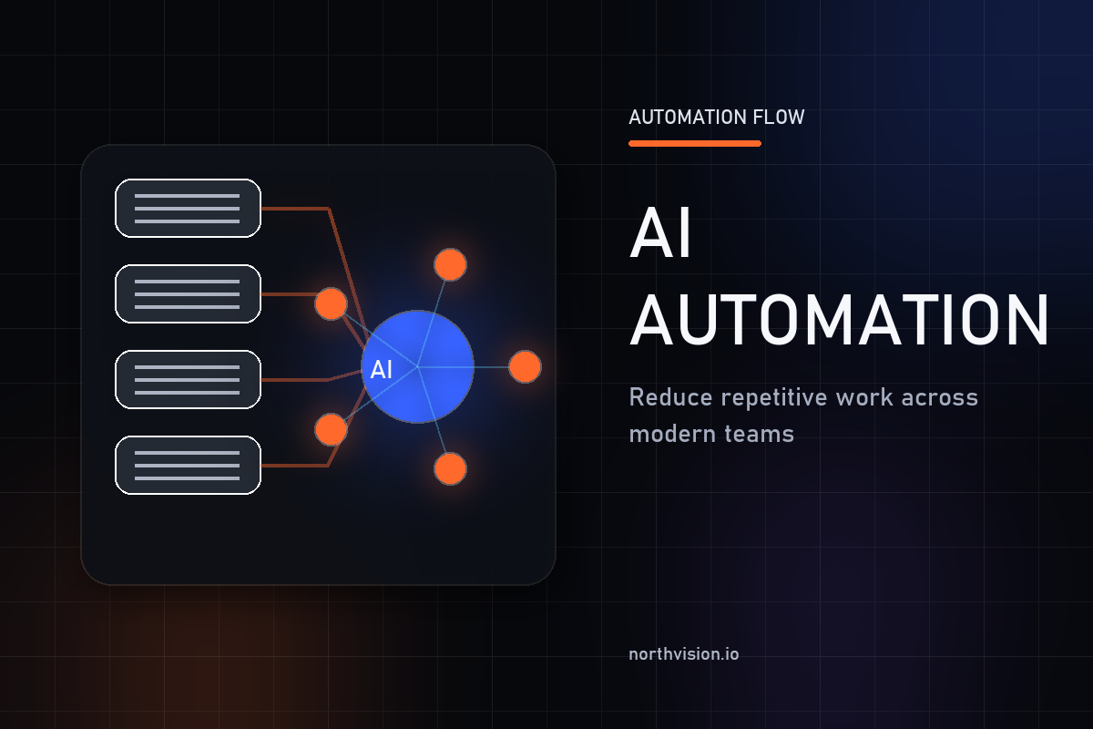 How AI Automation Reduces Repetitive Work Across Modern Teams